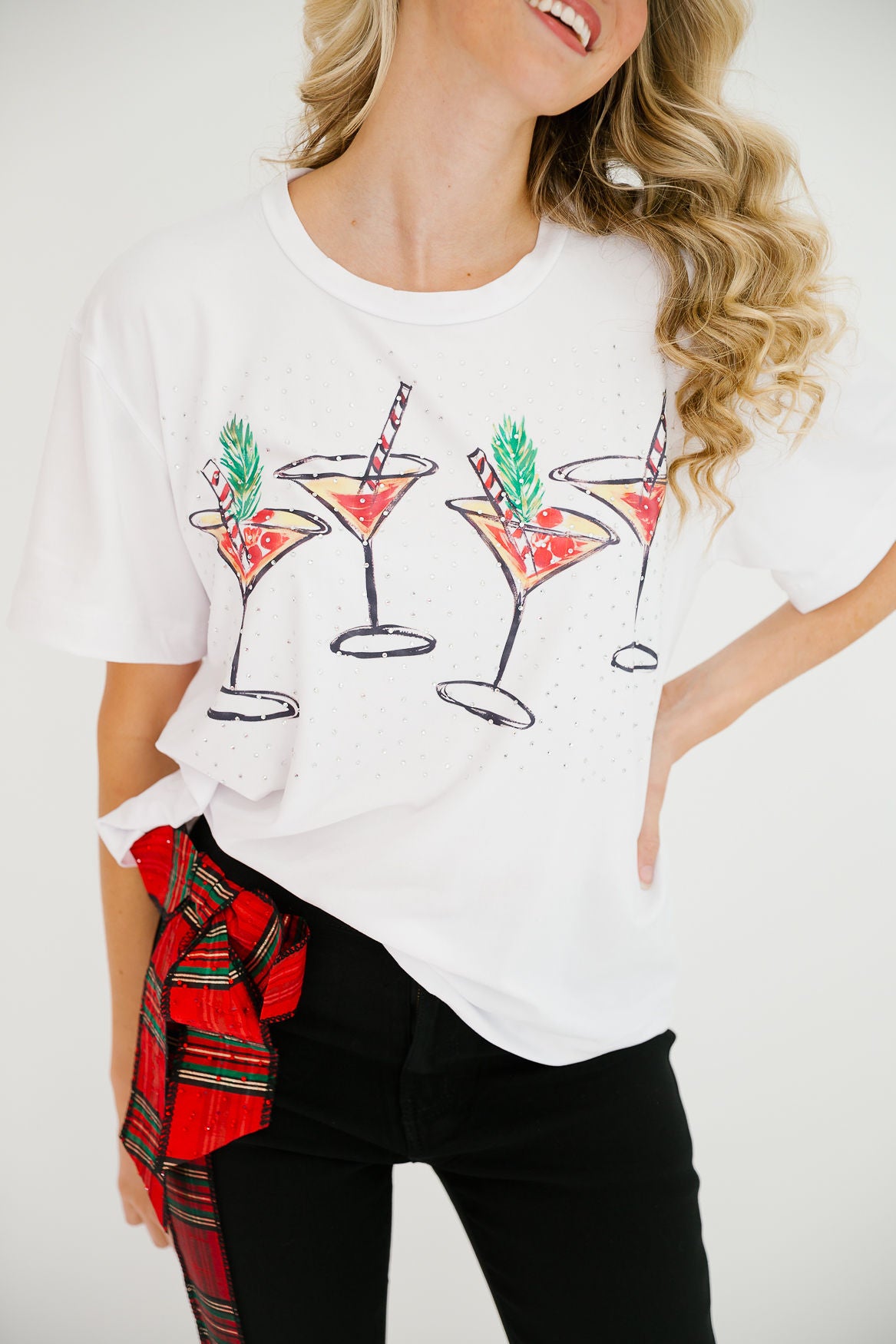 CHRISTMAS COSMO TEE TEE Judith March