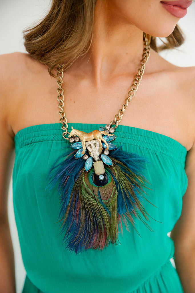 DAY AT THE RACES NECKLACE NECKLACE Judith March