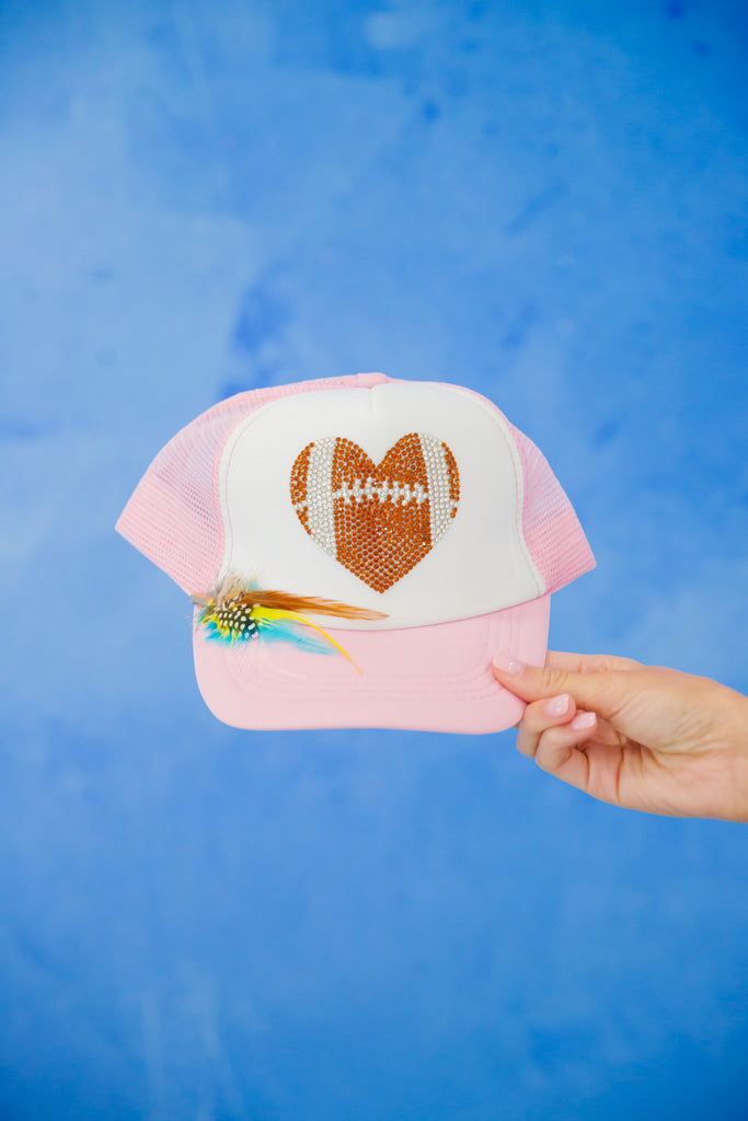 MINI KIDS FOOTBALL FAN TRUCKER HAT gameday23 Judith March   