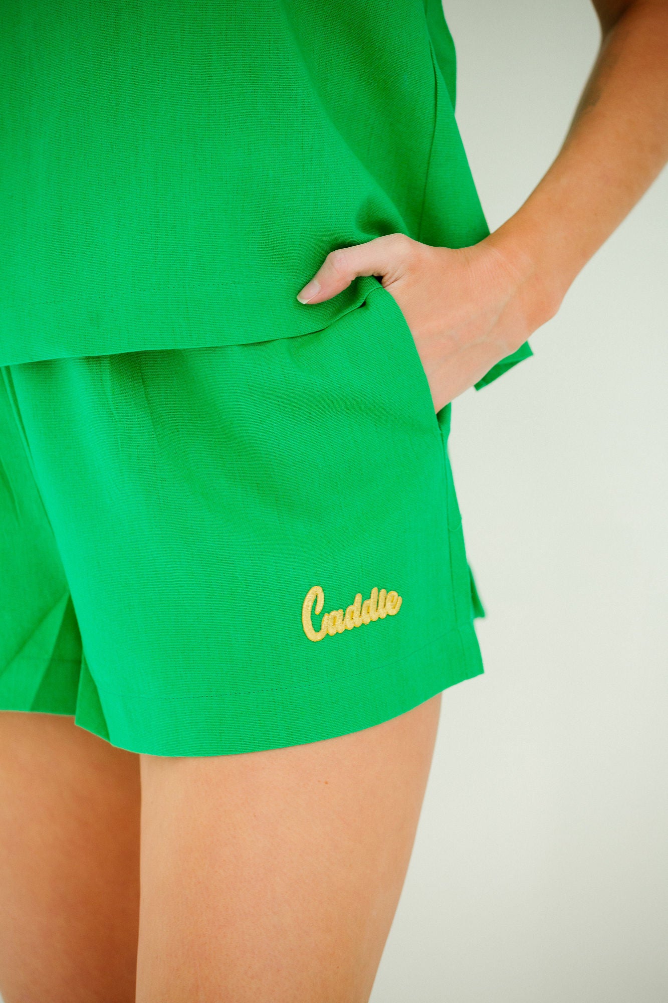 GOLF GREEN STRAPLESS SET SET Judith March