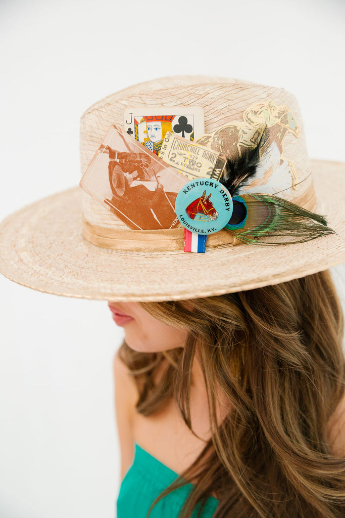 VINTAGE DERBY TICKET SUN HAT Sun hat Judith March