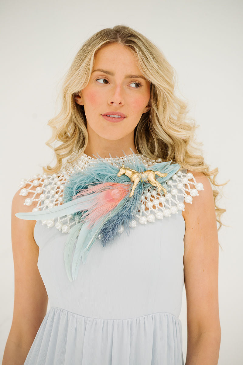 HIGH STAKES PEARL NECKLACE NECKLACE Judith March