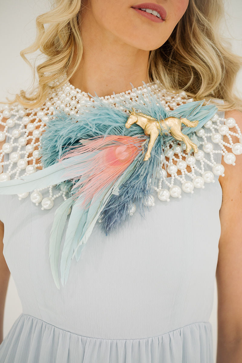 HIGH STAKES PEARL NECKLACE NECKLACE Judith March