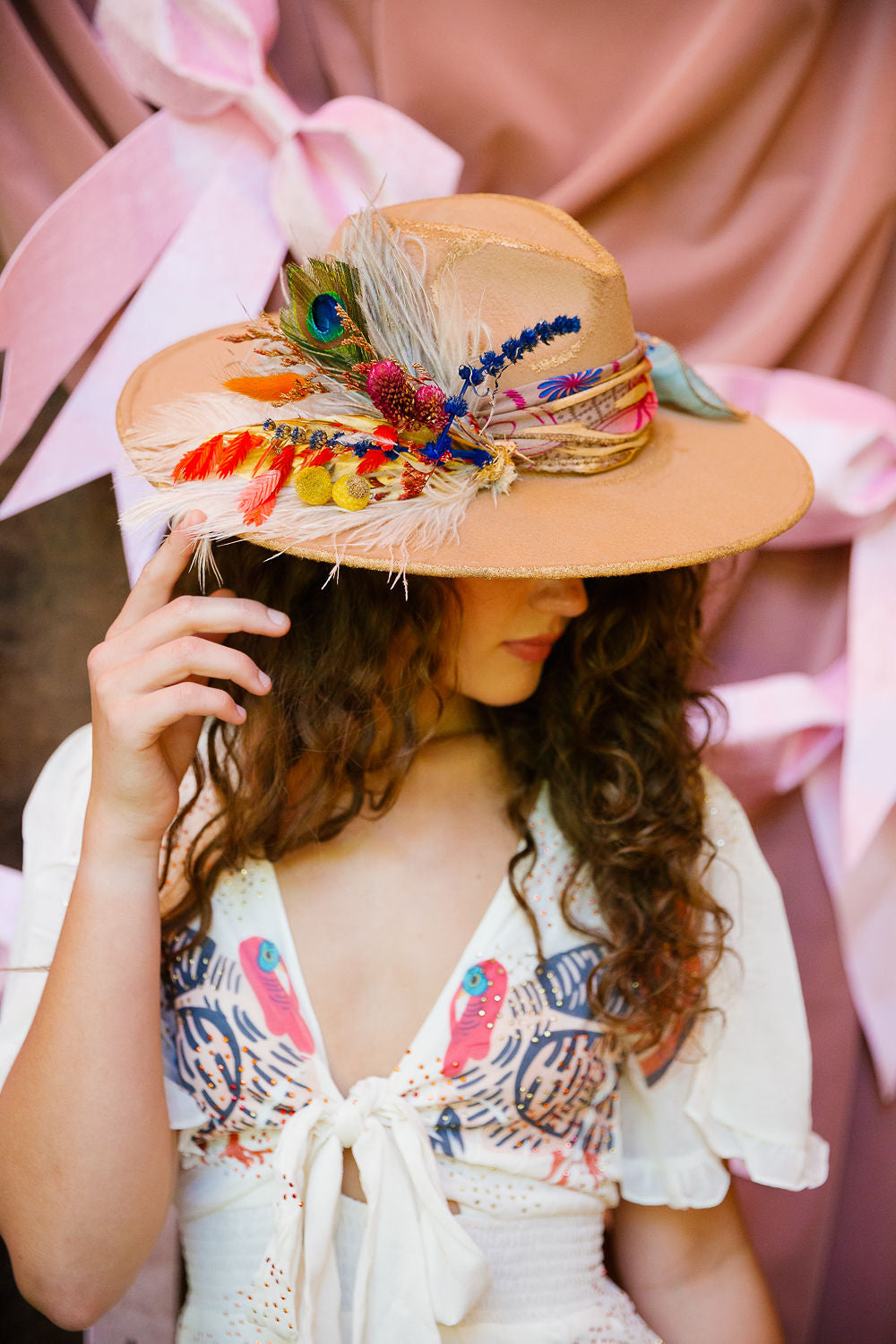 AUTUMN GARDEN RANCHER HAT RANCHER HAT Judith March