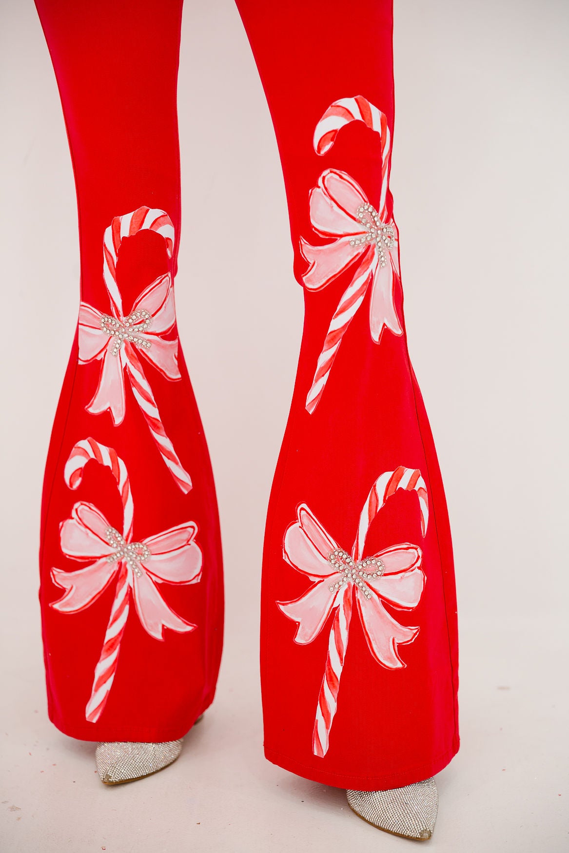 CANDY BOW FLARE PANTS FLARES Judith March