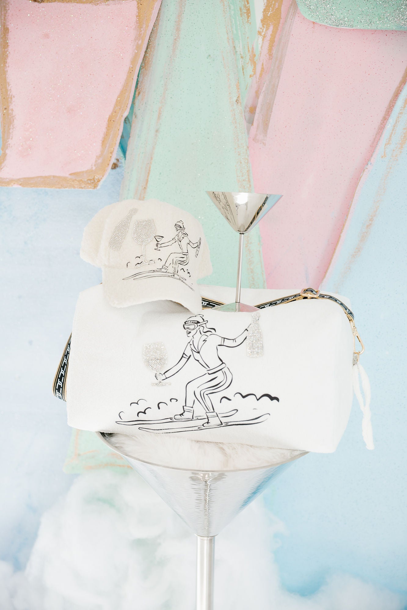 QUEEN OF THE SLOPES LARGE TERRY BAG BAG Judith March