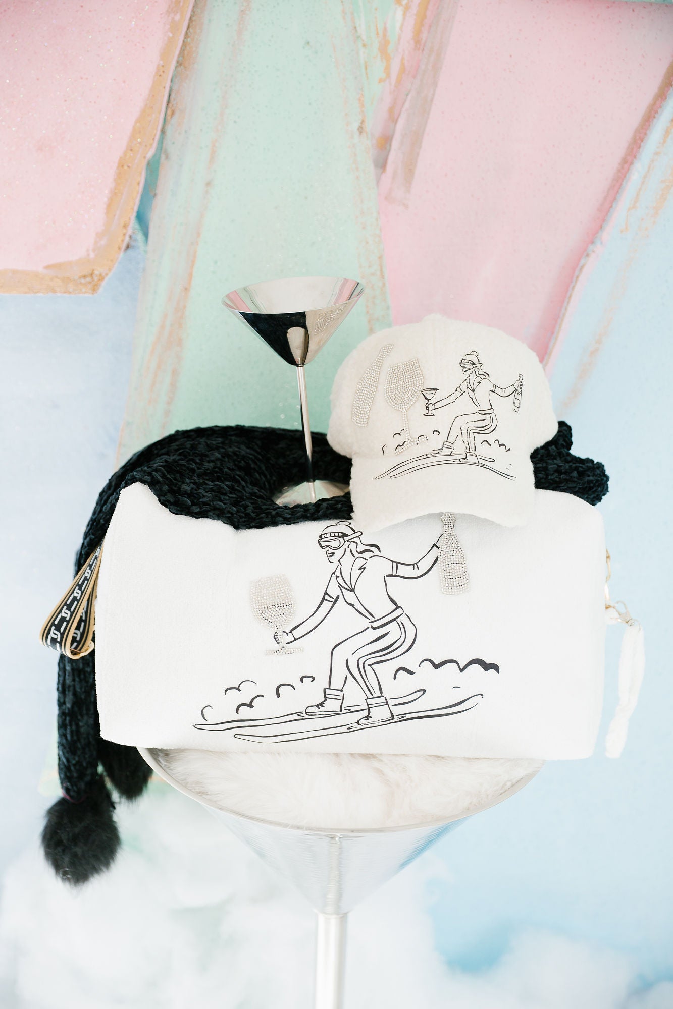 QUEEN OF THE SLOPES LARGE TERRY BAG BAG Judith March