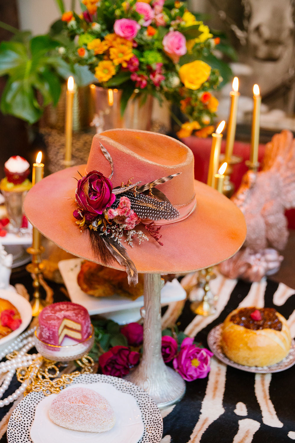 THE AUTUMN ROSE RANCHER HAT RANCHER HAT Judith March