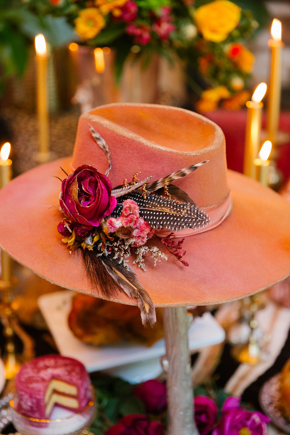 THE AUTUMN ROSE RANCHER HAT RANCHER HAT Judith March