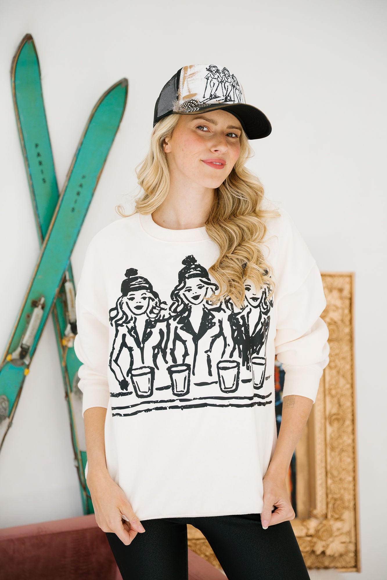 SIPS & SKIS PULLOVER PULLOVER Judith March