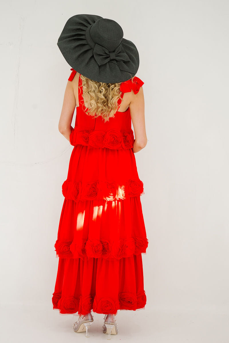 WINNER'S ROSE MAXI DRESS DRESS Judith March