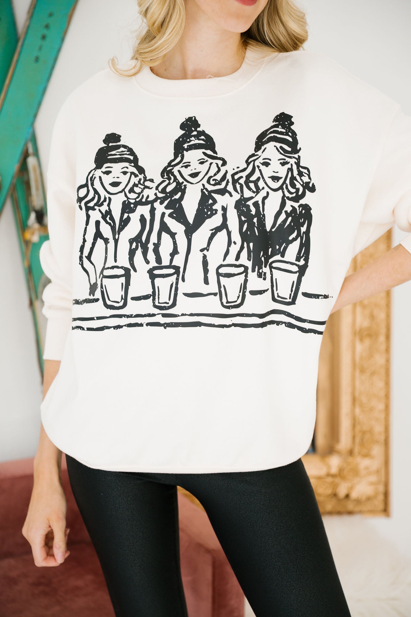 SIPS & SKIS PULLOVER PULLOVER Judith March