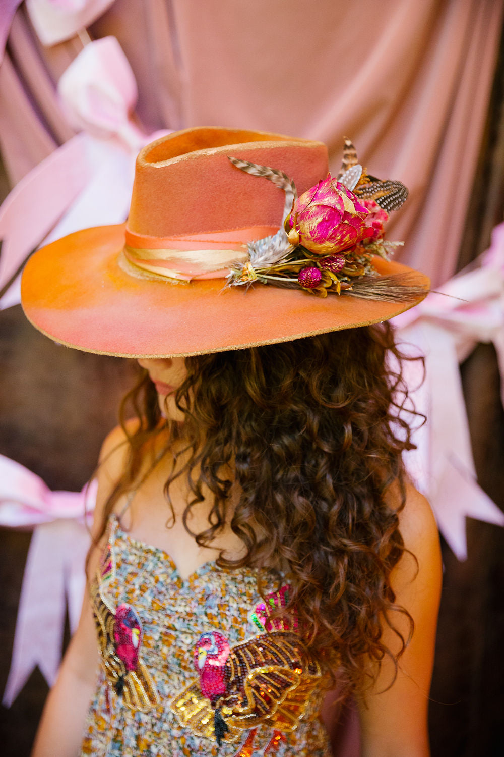 THE AUTUMN ROSE RANCHER HAT RANCHER HAT Judith March