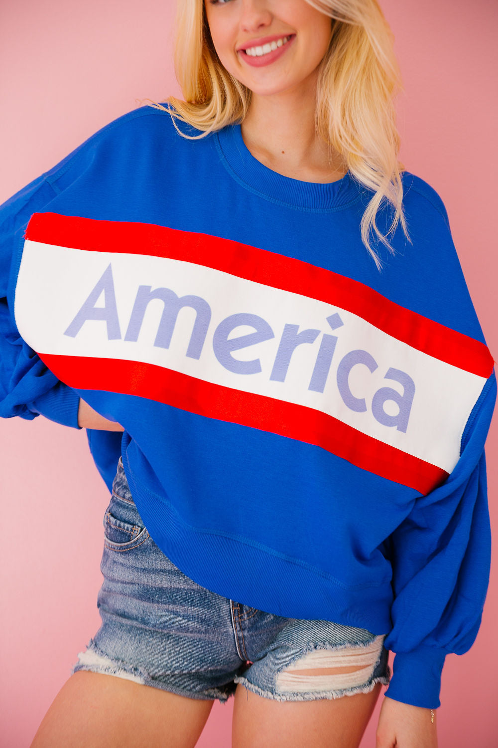 AMERICA ROYAL STRIPED PULLOVER pullover Judith March