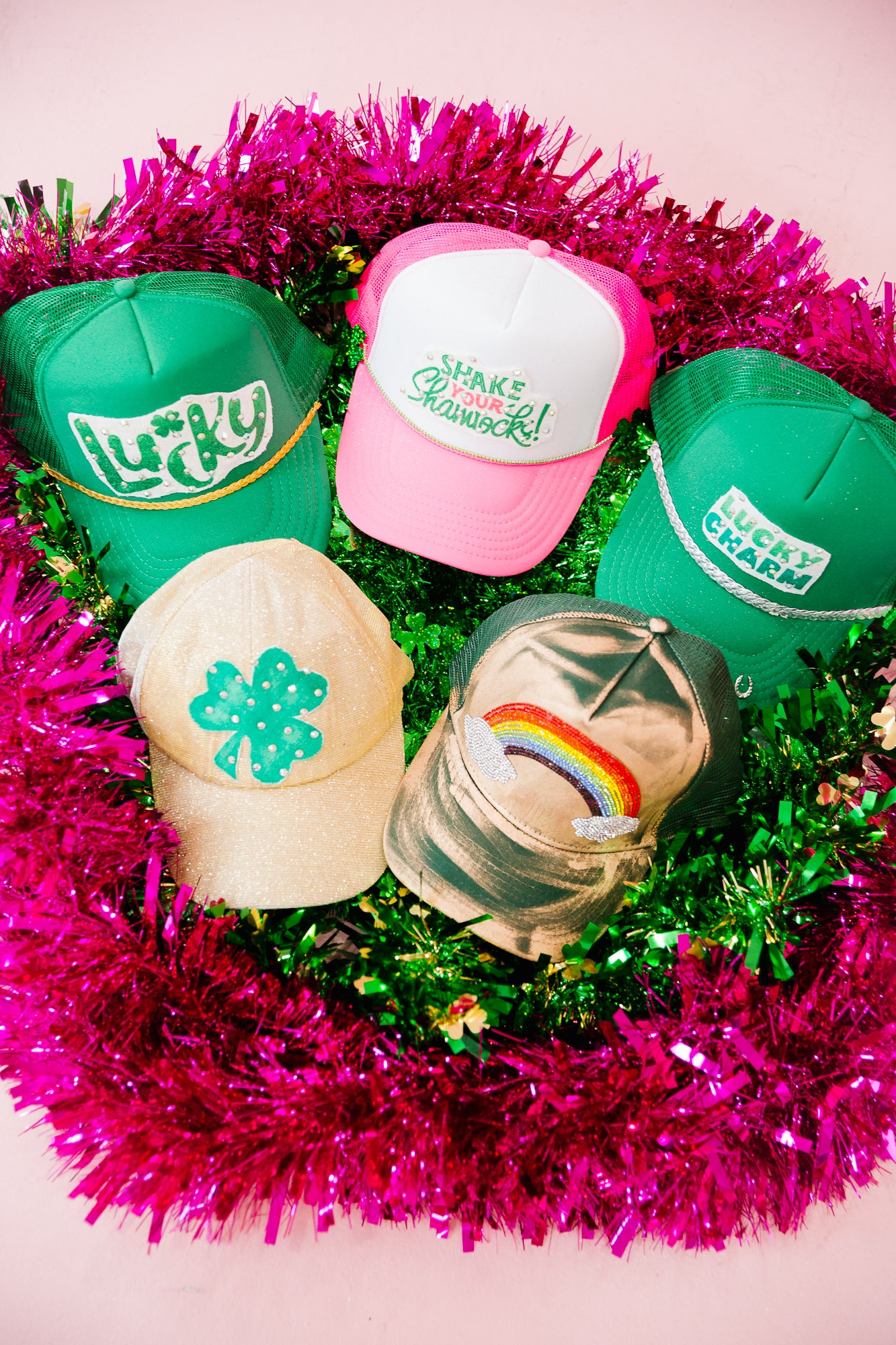 ST. PATRICK'S DAY HATS TRUCKER HAT Judith March