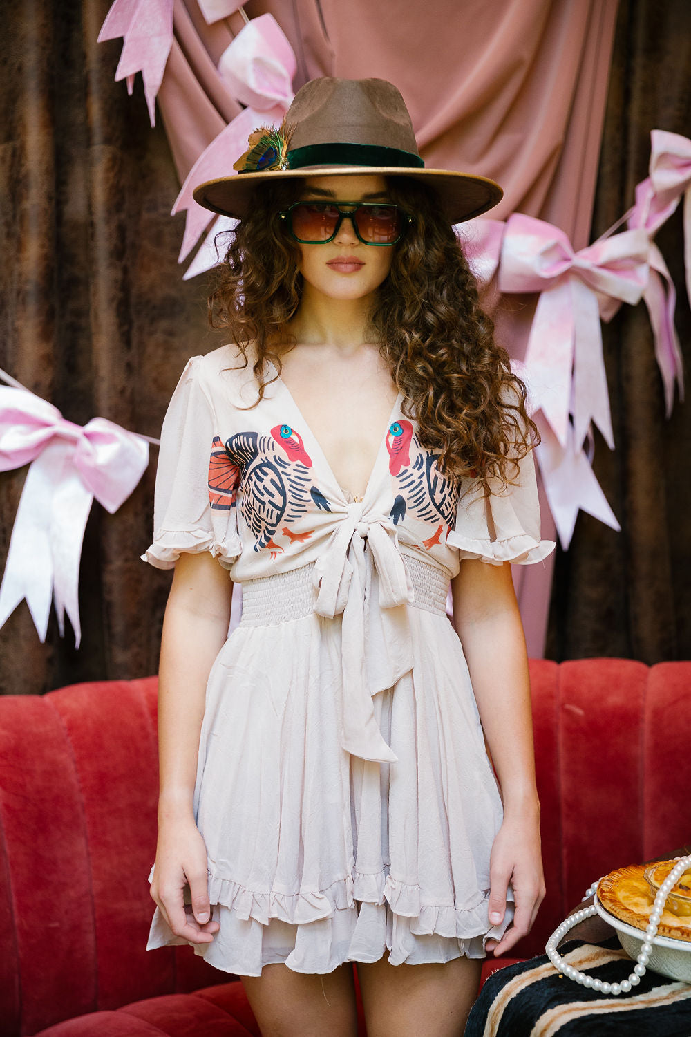 STRUT SEASON RUFFLE DRESS DRESS Judith March