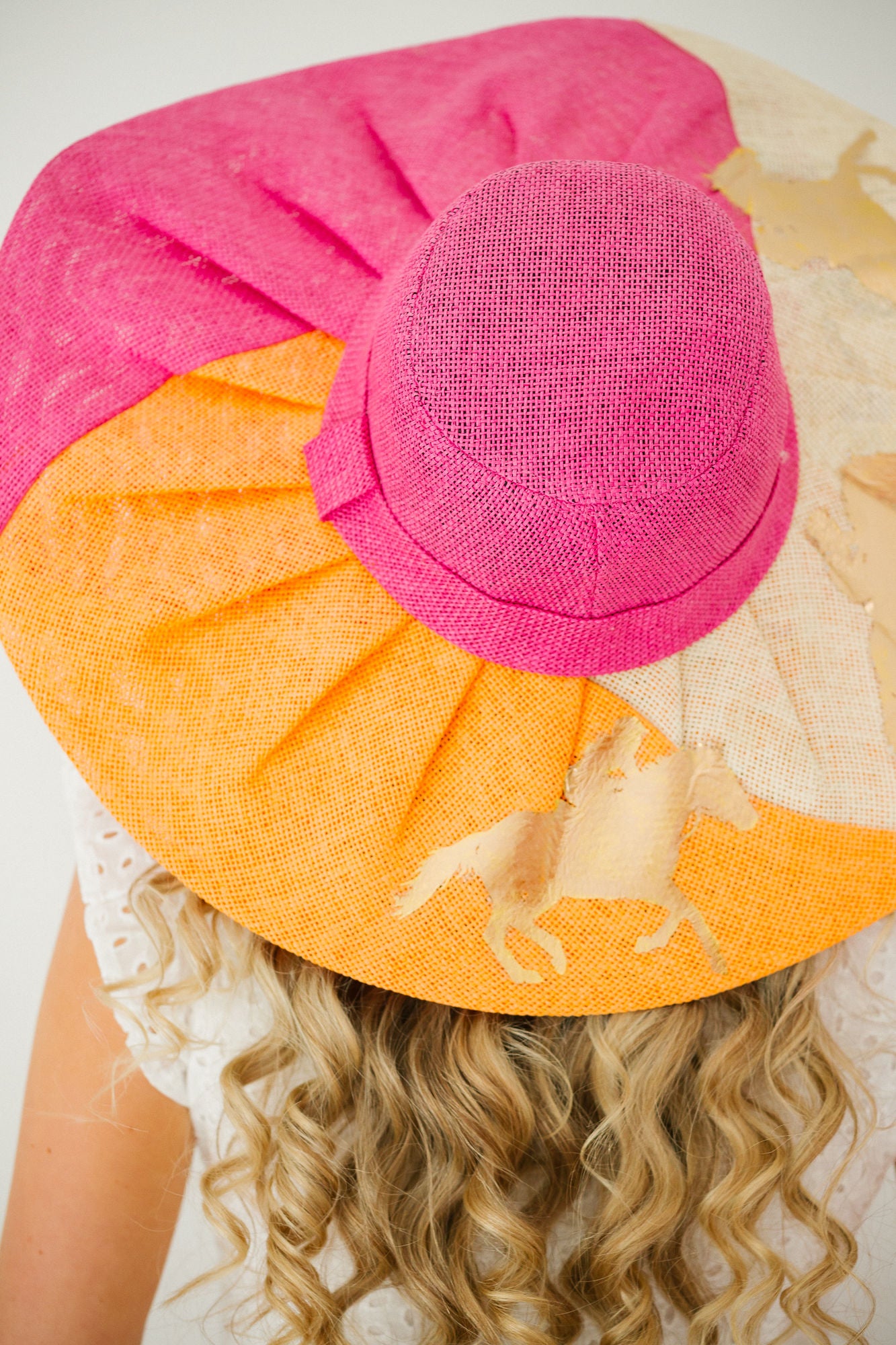 BELLE OF THE TRACK SUN HAT Sun hat Judith March