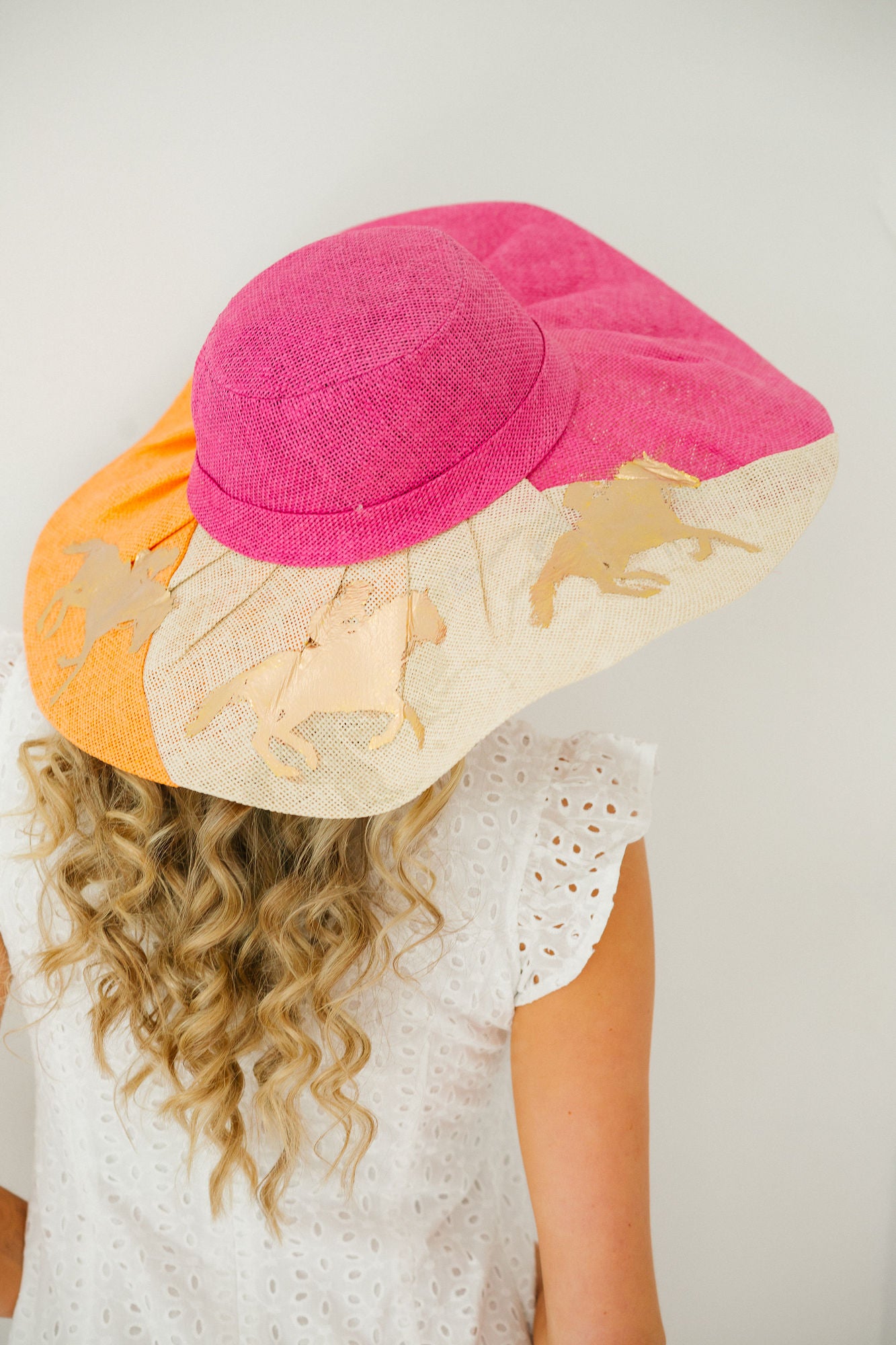 BELLE OF THE TRACK SUN HAT Sun hat Judith March