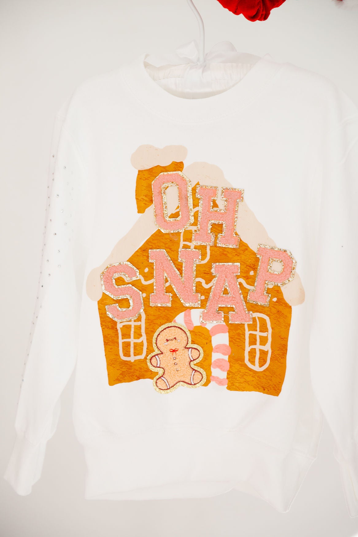 MINI KIDS OH SNAP WHITE PULLOVER PULLOVER Judith March