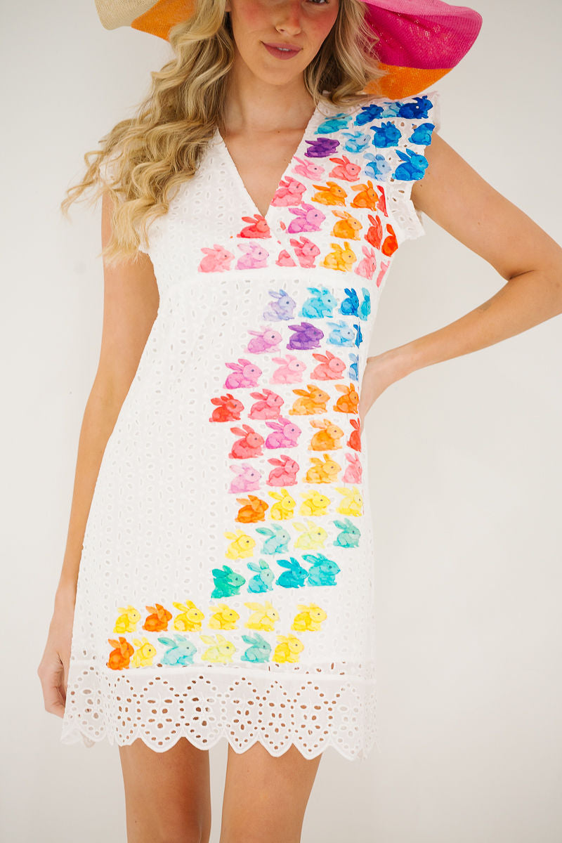 HOPPY EASTER LACE DRESS DRESS Judith March