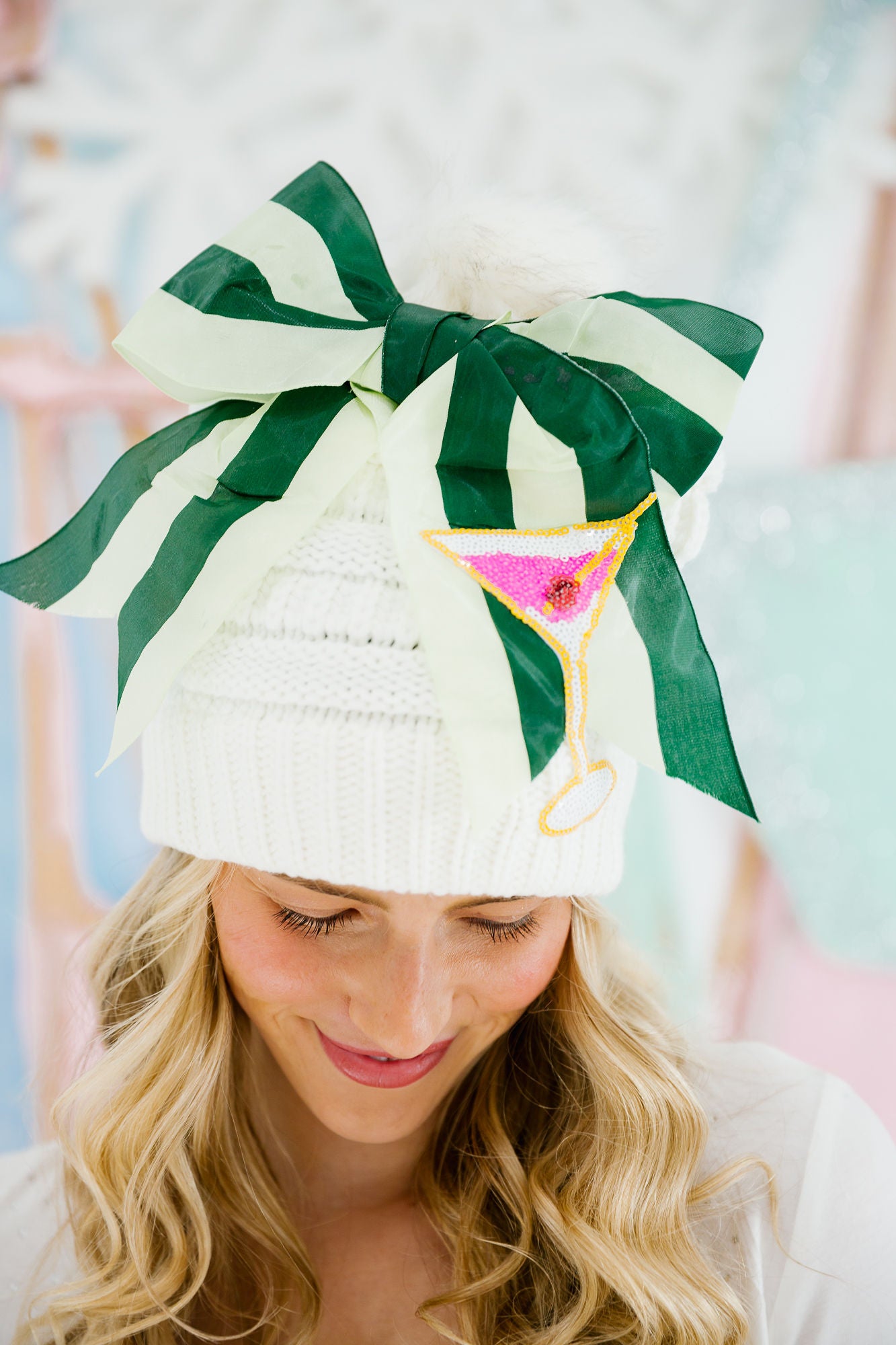 APRÈS BOW BEANIES BEANIE Judith March CREAM