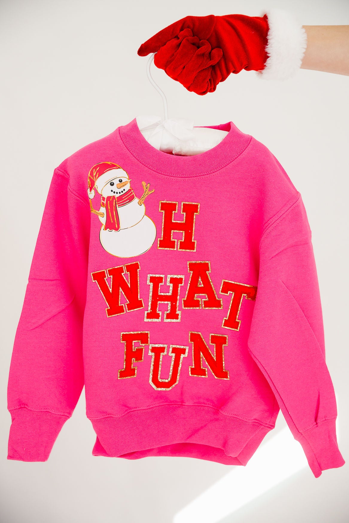 MINI KIDS OH WHAT FUN PINK PULLOVER PULLOVER Judith March