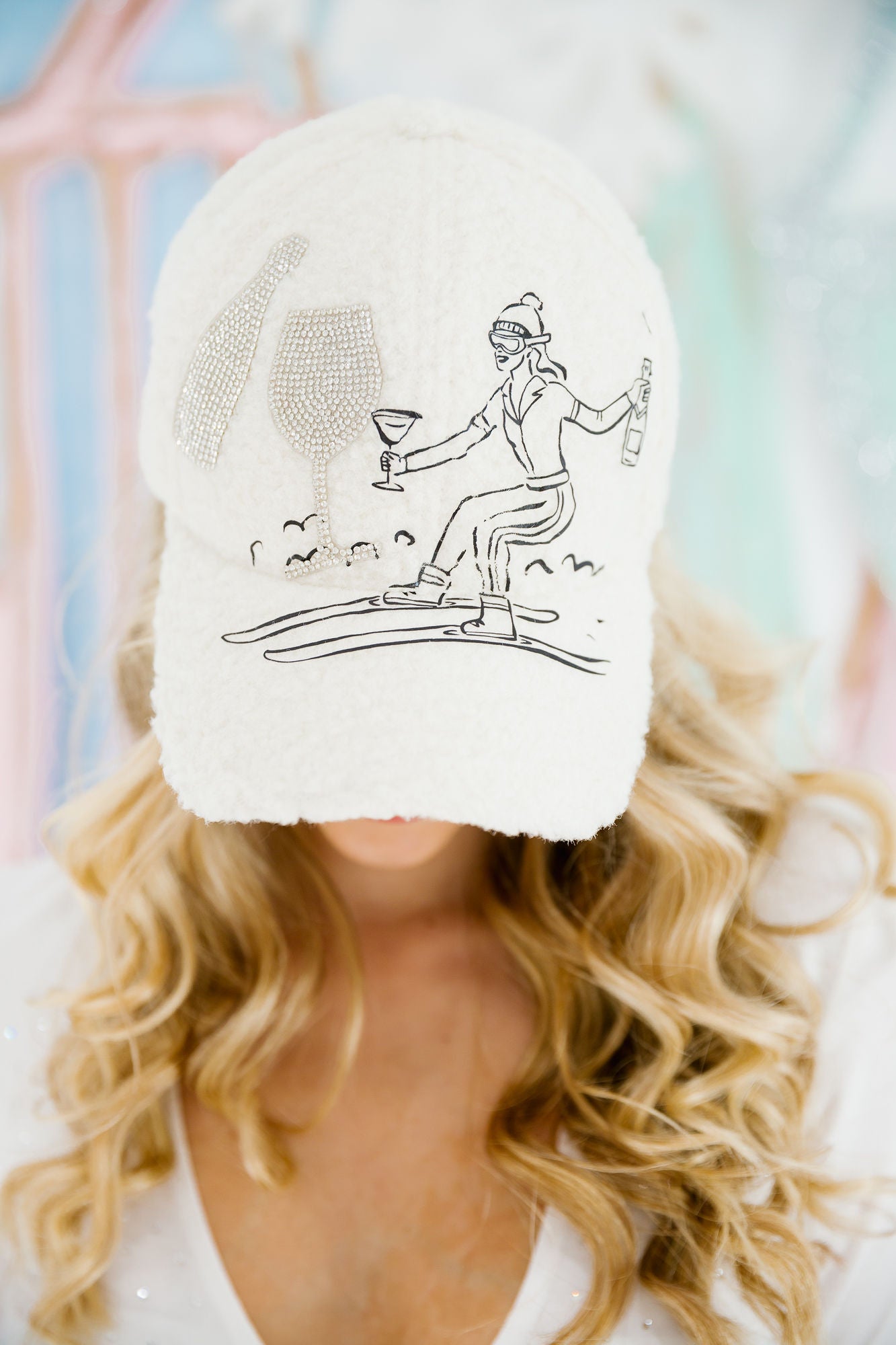 QUEEN OF THE SLOPES SHERPA HAT HAT Judith March