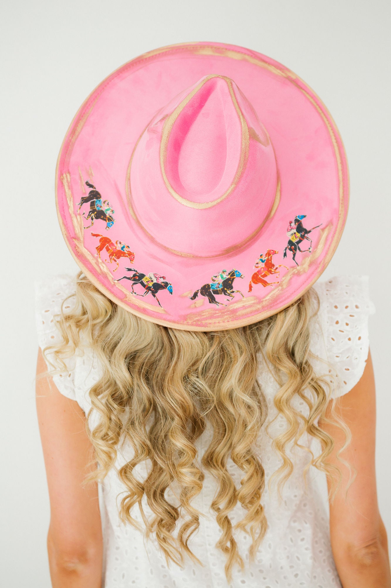 LET'S RACE PINK RANCHER HAT Sun hat Judith March