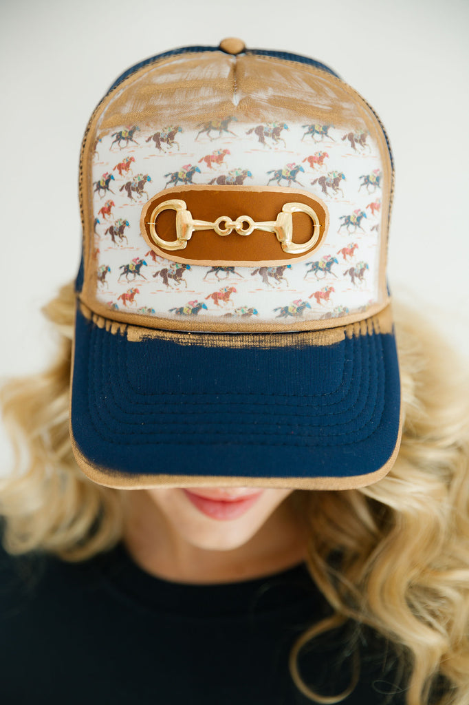 HORSE BIT RACE TRUCKER HAT (PRE-ORDER) TRUCKER HAT Judith March