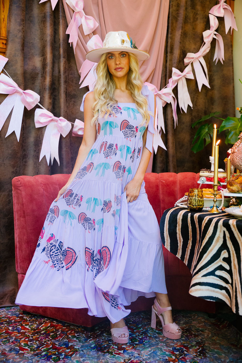 TIPSY TURKEY MAXI DRESS DRESS Judith March