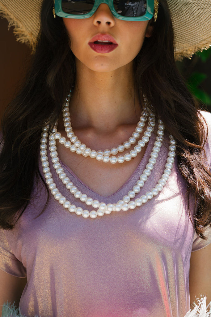 PEARL PARADISE NECKLACE NECKLACE Judith March   