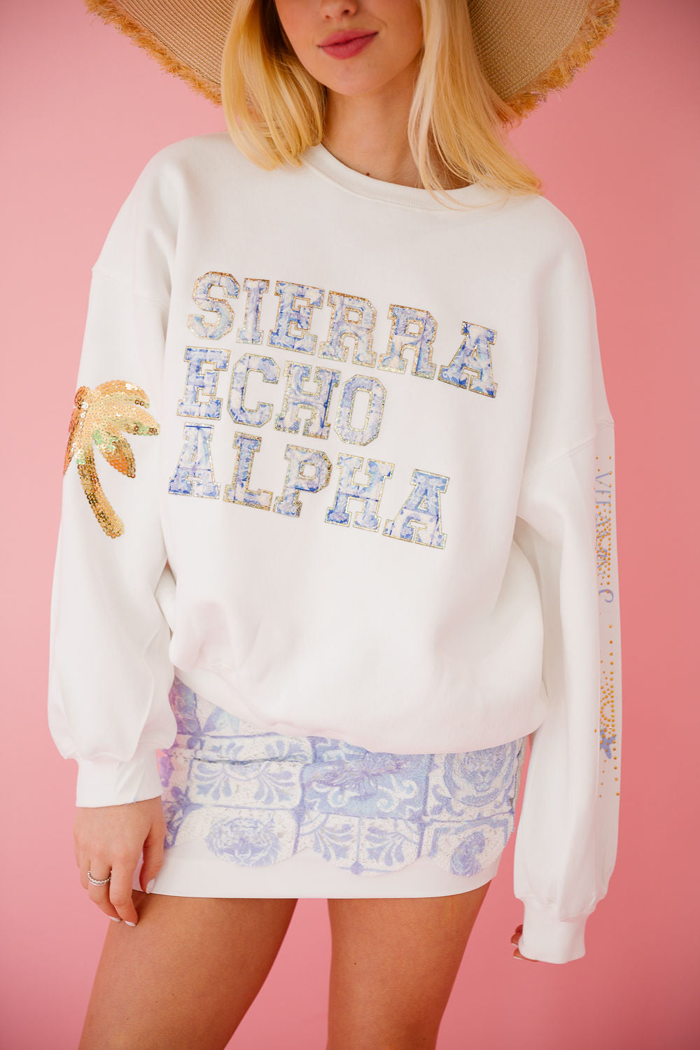 SIERRA ECHO ALPHA WHITE PULLOVER pullover Judith March   