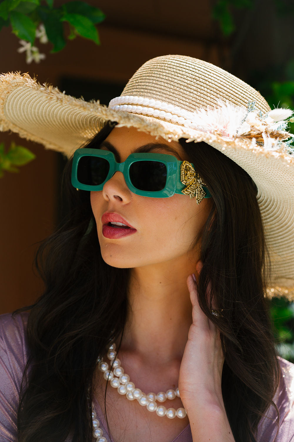 THE ISLAND PEARL SUN HAT Sun hat Judith March   