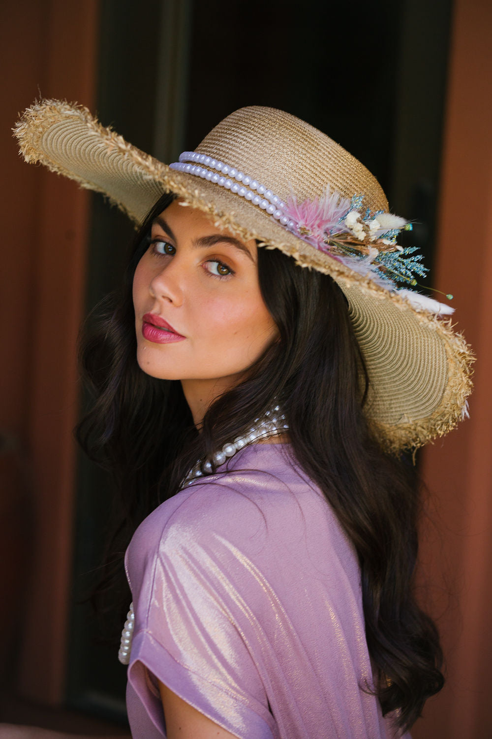 THE ISLAND PEARL SUN HAT Sun hat Judith March   