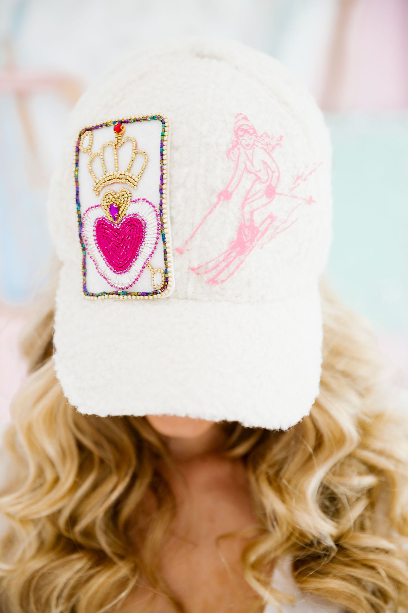 SKI QUEEN SHERPA HAT HAT Judith March