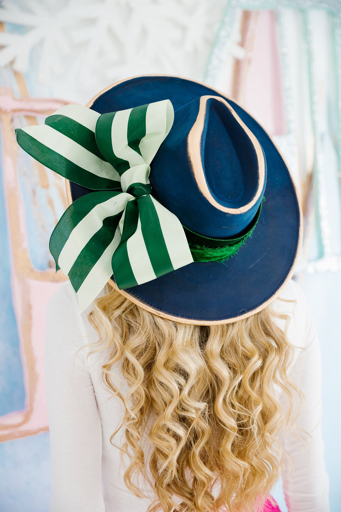 EVERGREEN FROST BOW RANCHER HAT HAT Judith March