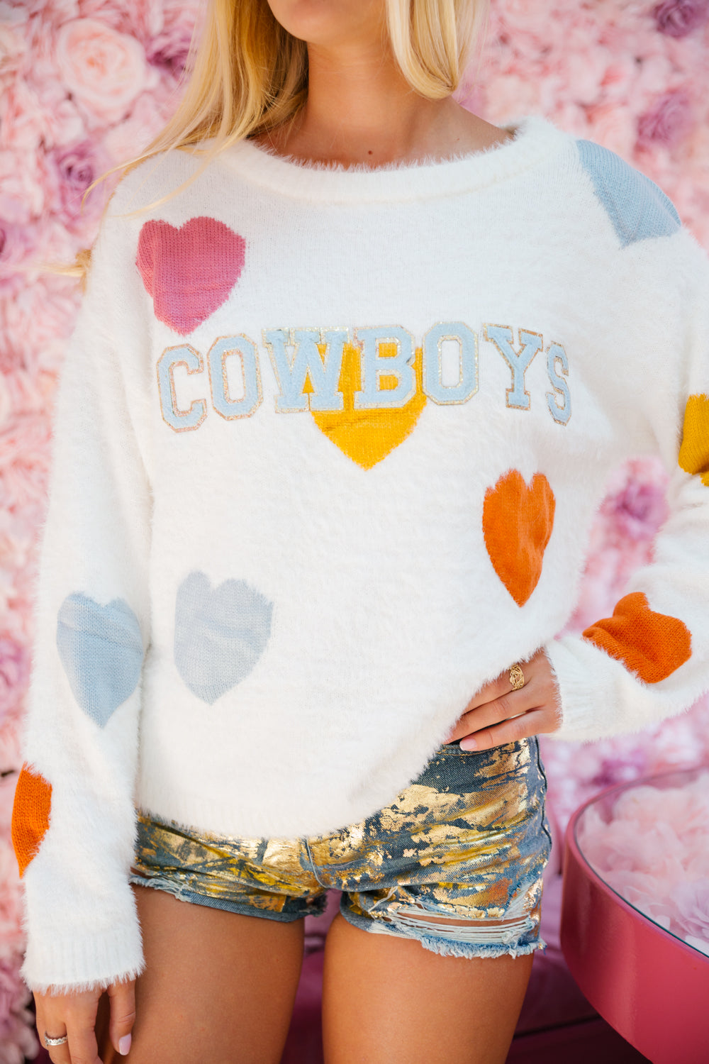 COWBOYS HEART SWEATER  Judith March   