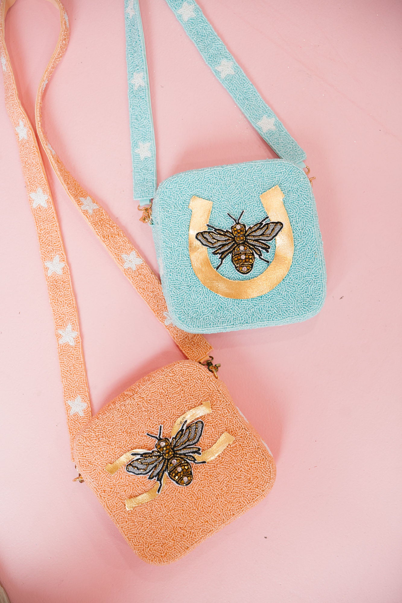 BEE LUCKY BEADED PURSES BAG Judith March