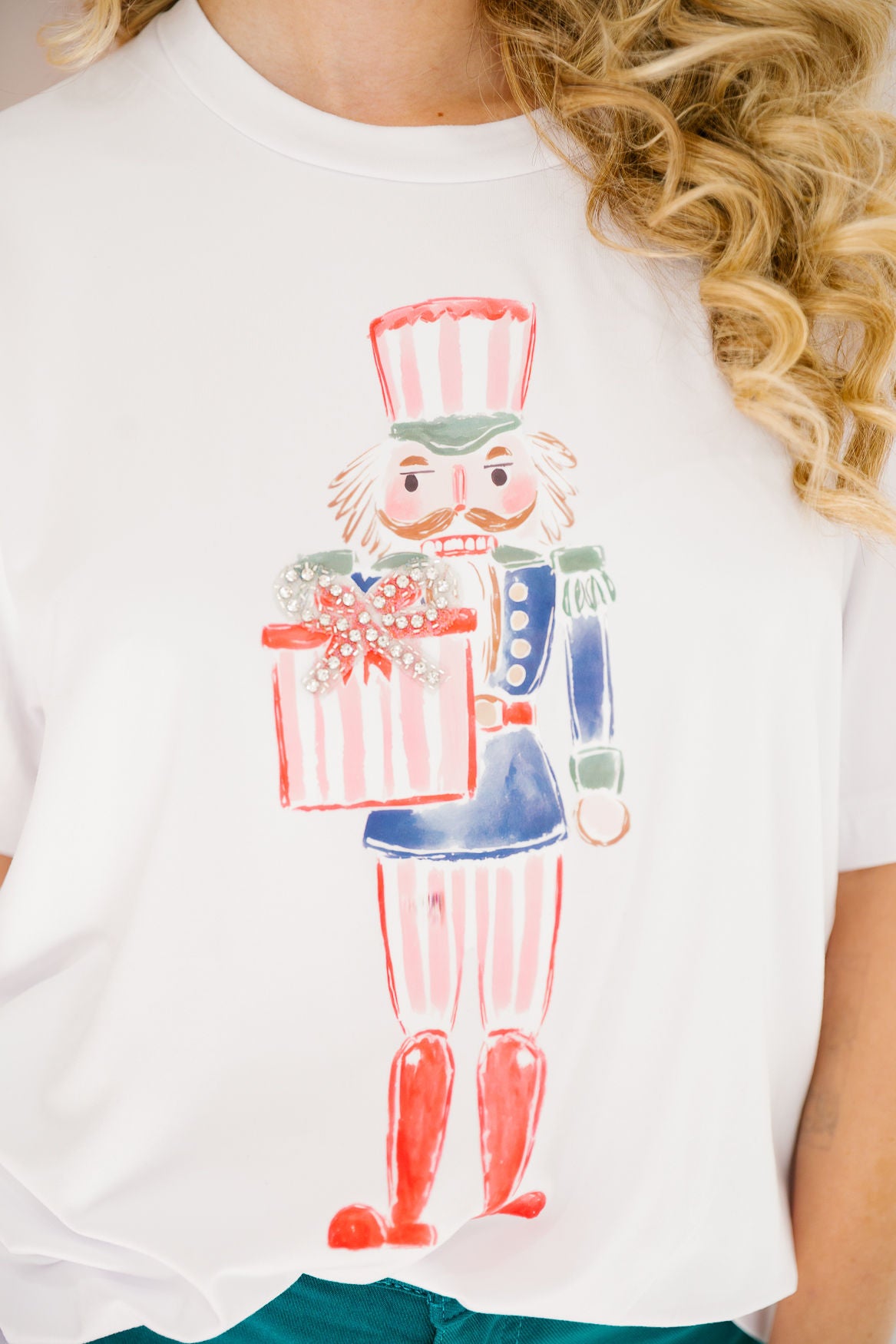 FESTIVE NUTCRACKER TEE TEE Judith March