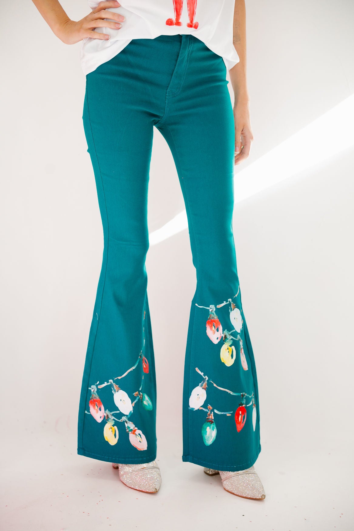 DECK THE HALLS FLARE PANTS FLARES Judith March