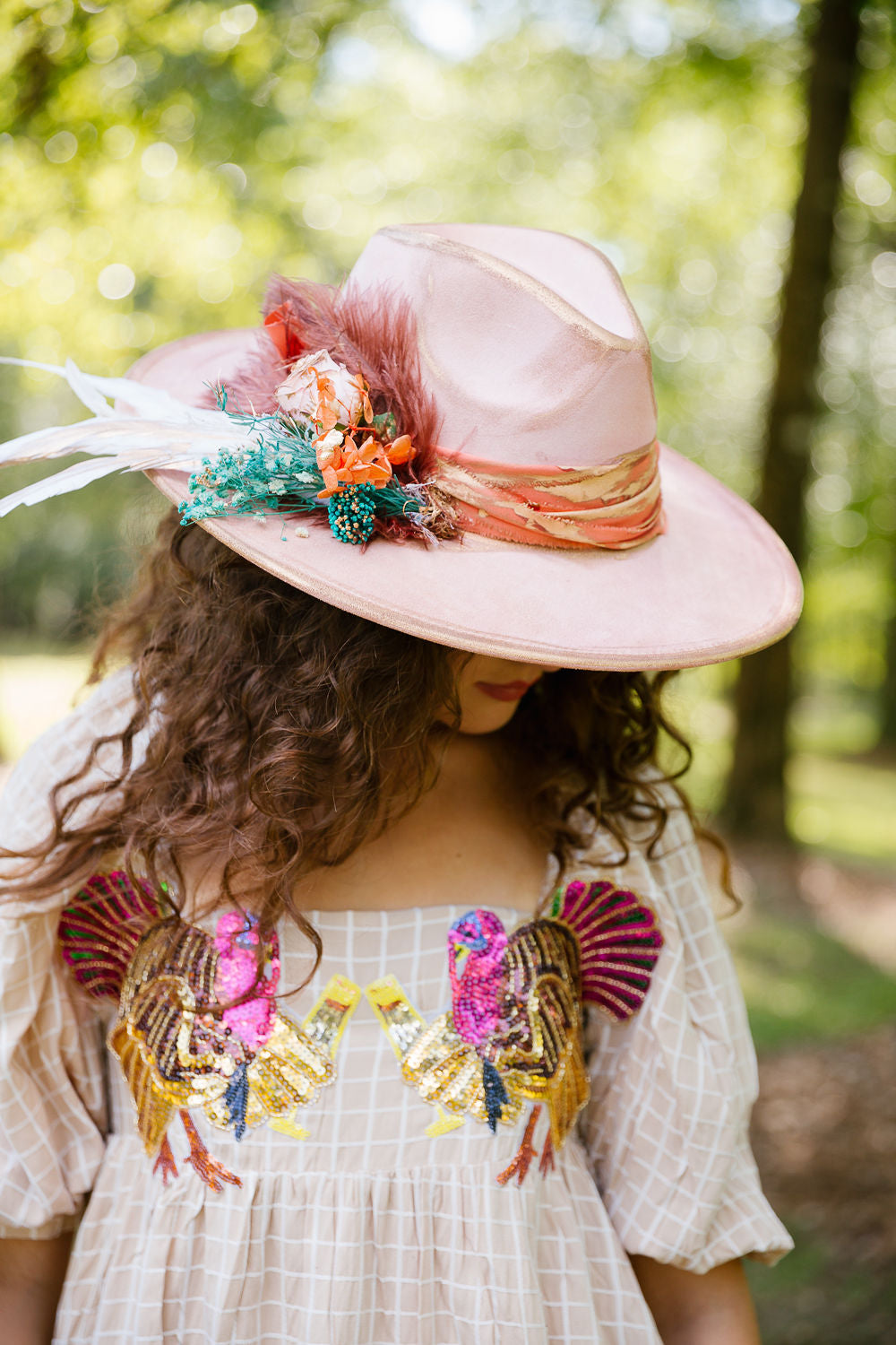 AUTUMN IN BLOOM RANCHER HAT RANCHER HAT Judith March
