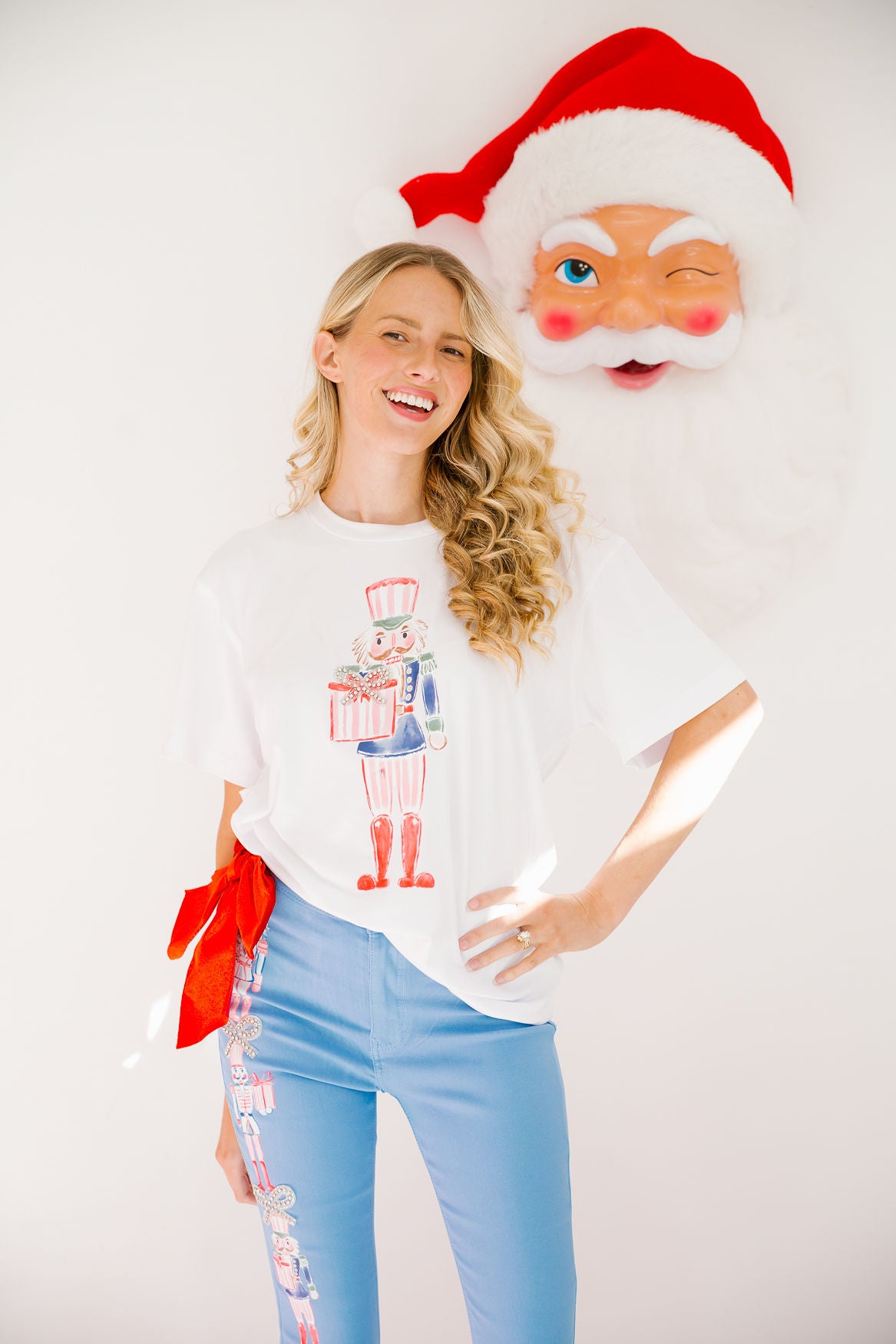 FESTIVE NUTCRACKER TEE TEE Judith March
