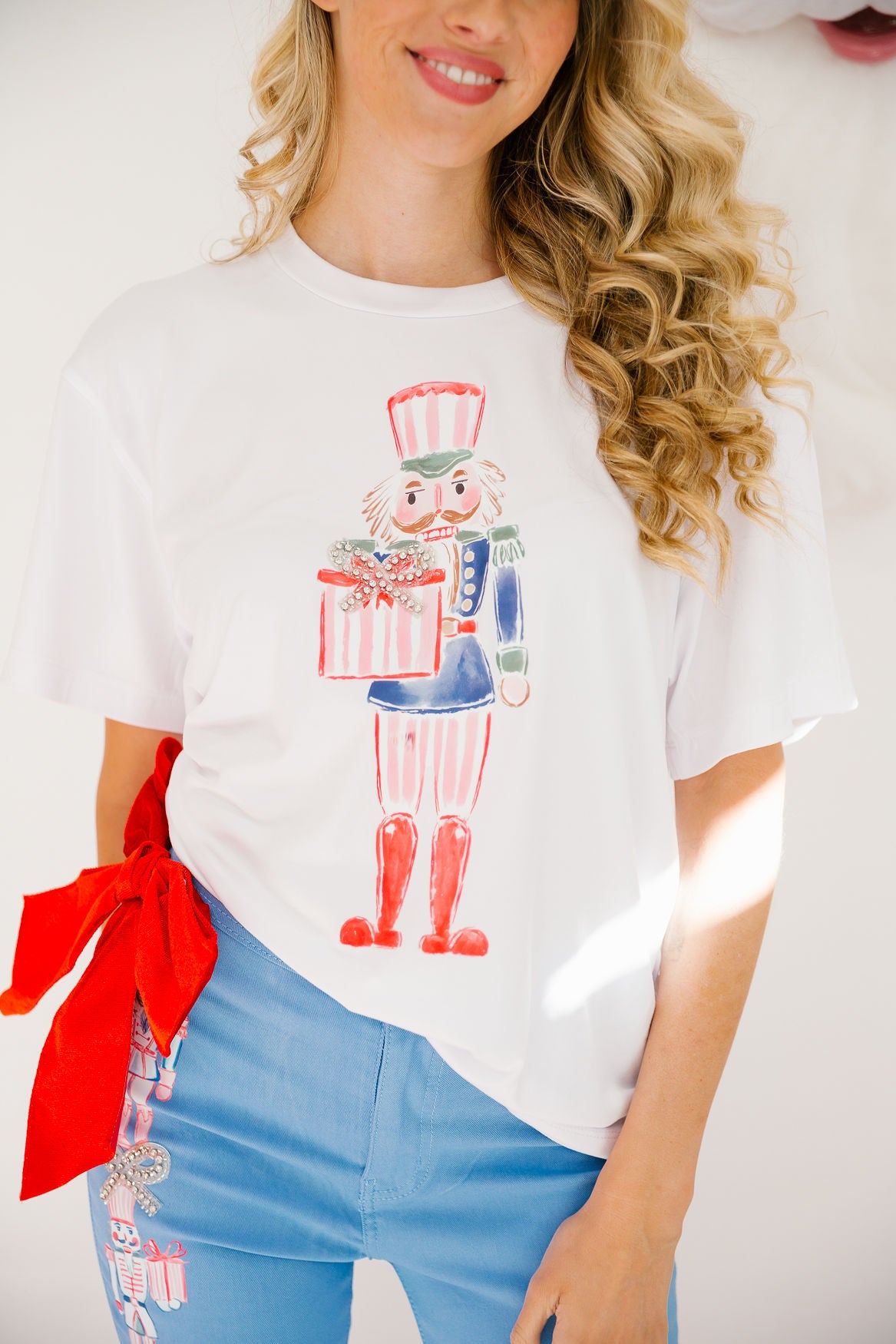 FESTIVE NUTCRACKER TEE TEE Judith March