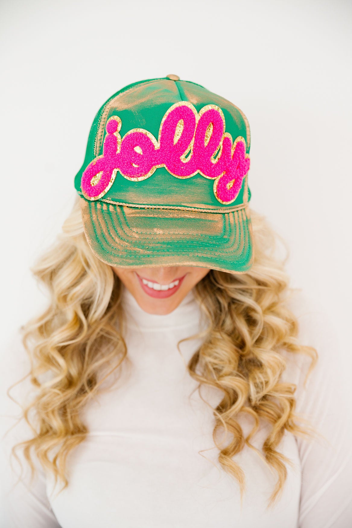 JOLLY GREEN TRUCKER HAT TRUCKER HAT Judith March
