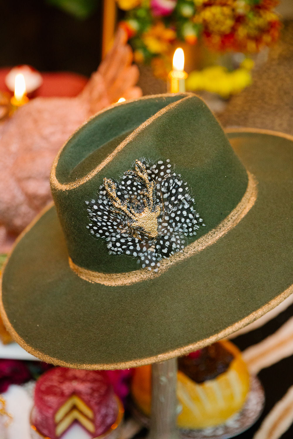 THE GOLDEN ANTLER RANCHER HAT RANCHER HAT Judith March