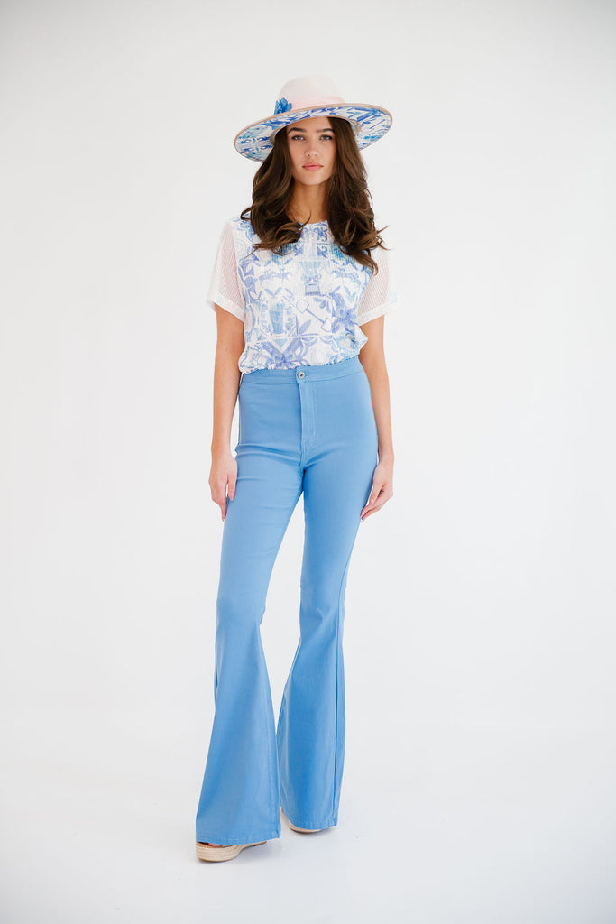 THRILL OF THE RACE SEQUIN TOP TOP Judith March