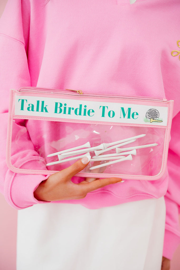 TALK BIRDIE TO ME CLEAR BAG BAG Judith March