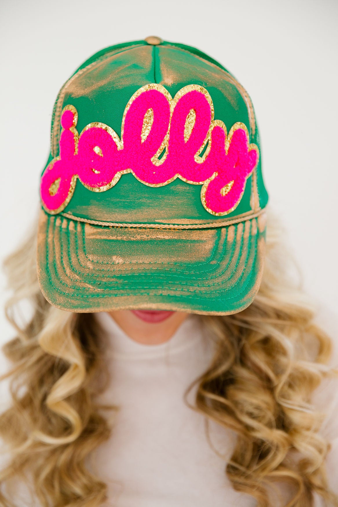 JOLLY GREEN TRUCKER HAT TRUCKER HAT Judith March
