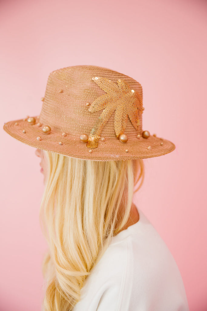 THE GOLDEN PALMS SUN HAT Sun hat Judith March   
