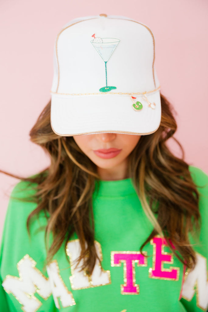 MARTEENI WHITE TRUCKER HAT (PRE-ORDER) TRUCKER HAT Judith March